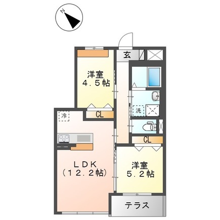 ユニコーンの間取り