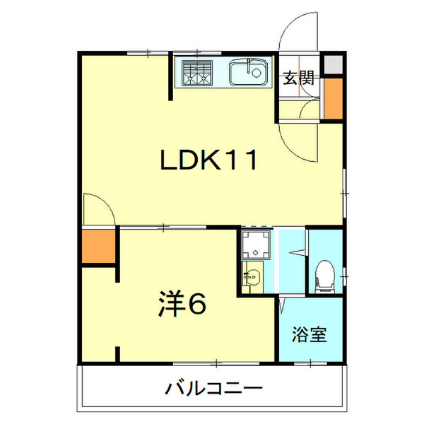 天池ビルの間取り