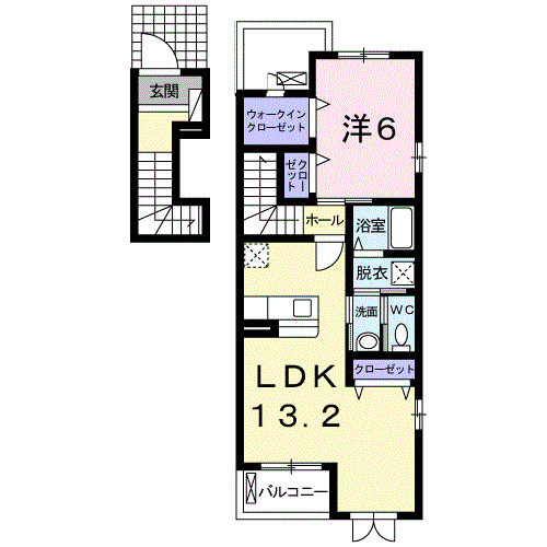 グレース吉井川の間取り