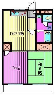 さいたま市桜区田島のマンションの間取り