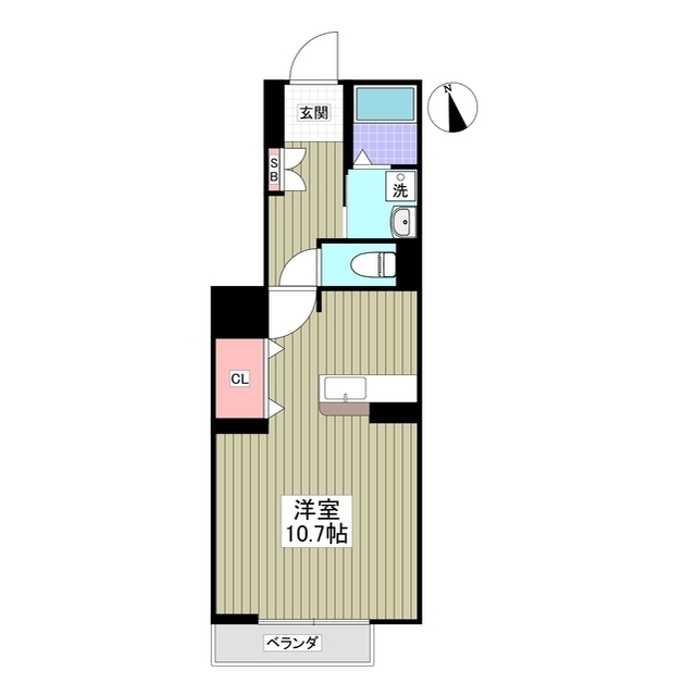 【足柄上郡開成町吉田島のアパートの間取り】