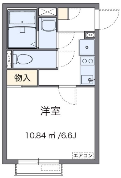 【川崎市川崎区浅田のマンションの間取り】