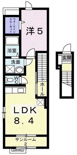 グレースフルIIの間取り