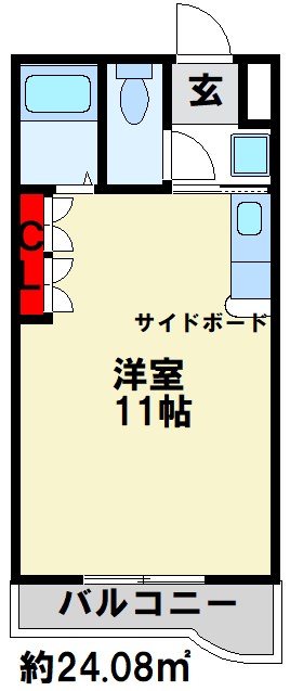 アークトレード太宰府の間取り