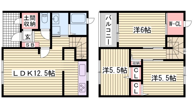 モンテローザの間取り