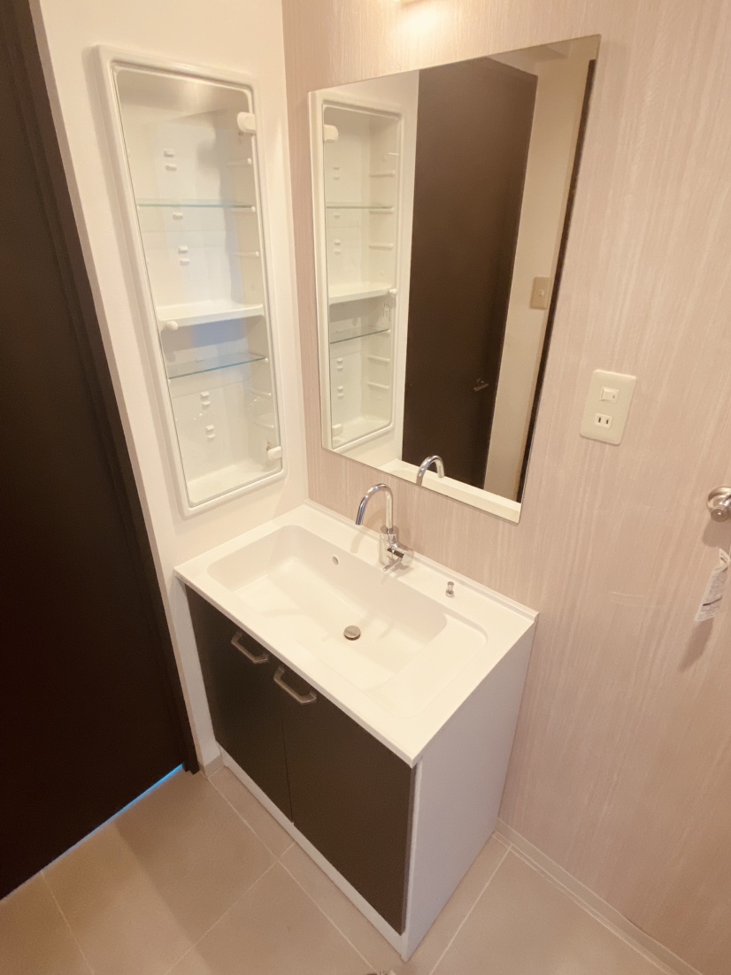 洗面設備　シャワードレッサー付きです！