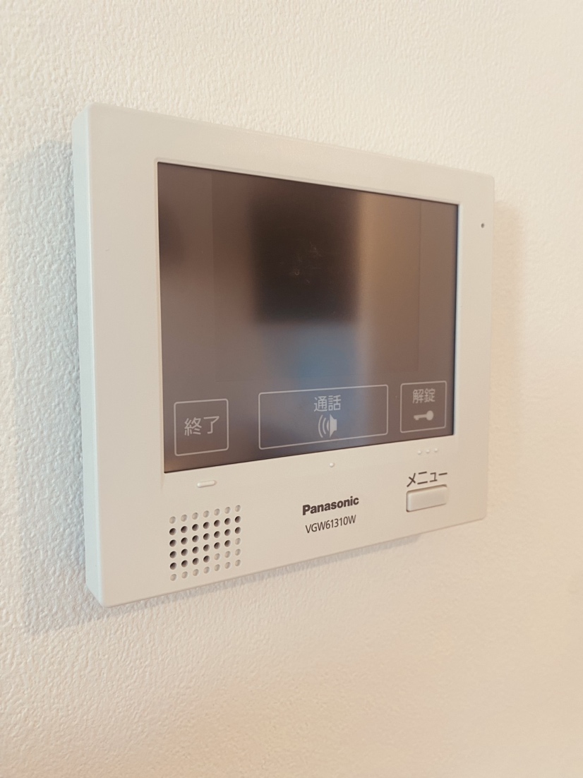 セキュリティ　防犯面に配慮したＴＶモニターホン付きです！