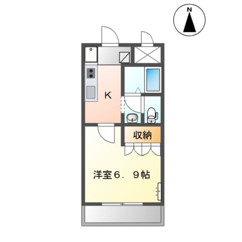 フォレスト東郷の間取り