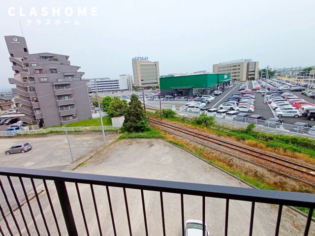 【知立市山町のマンションの眺望】