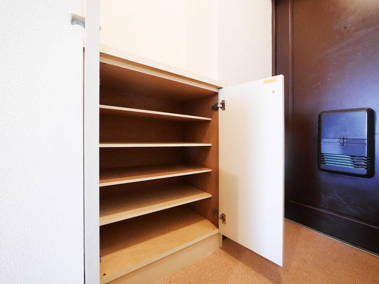 その他　シューズボックスのおかげで玄関がいつも片付きます