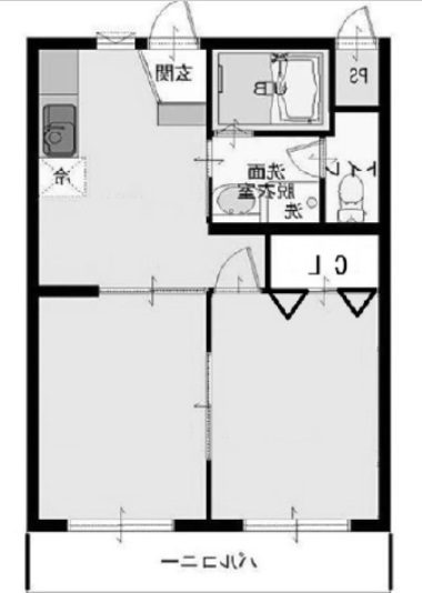 熊谷市妻沼のマンションの間取り