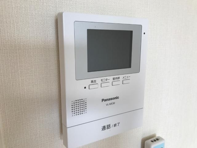 セキュリティ　カメラ付インターホン（イメージ）