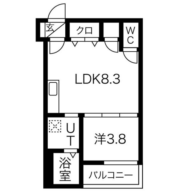 グラースコートの間取り