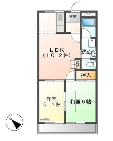 ブルーコーナーの間取り