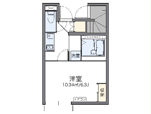 レオネクストブリリアンヒルズの間取り