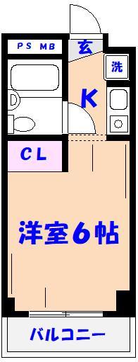 日神パレステージ市川の間取り