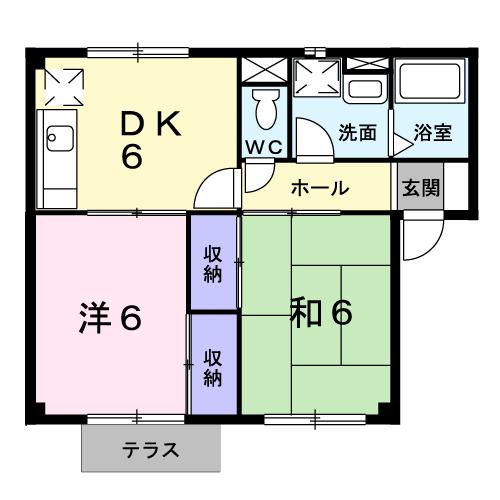 プラドール桜ヶ丘の間取り