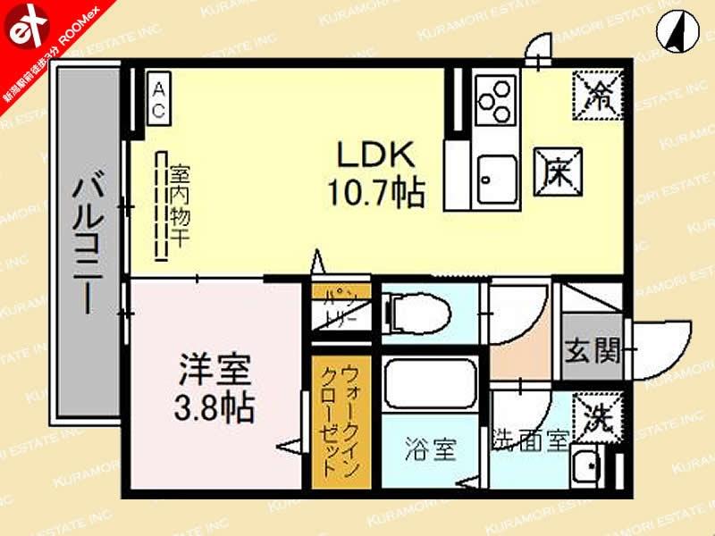 D-ROOM新和の間取り