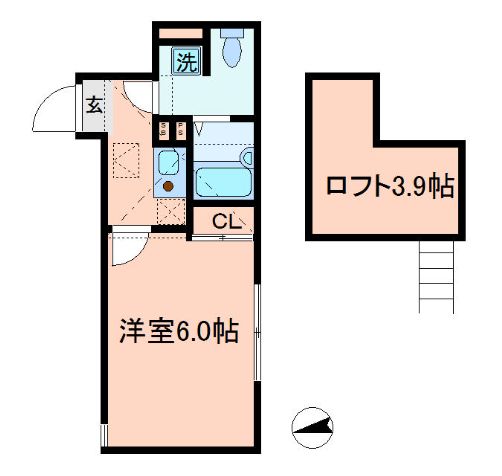 バーミープレイス方南町IIIの間取り