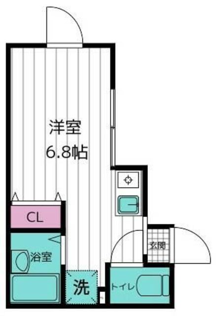 ロゼ中野松が丘の間取り