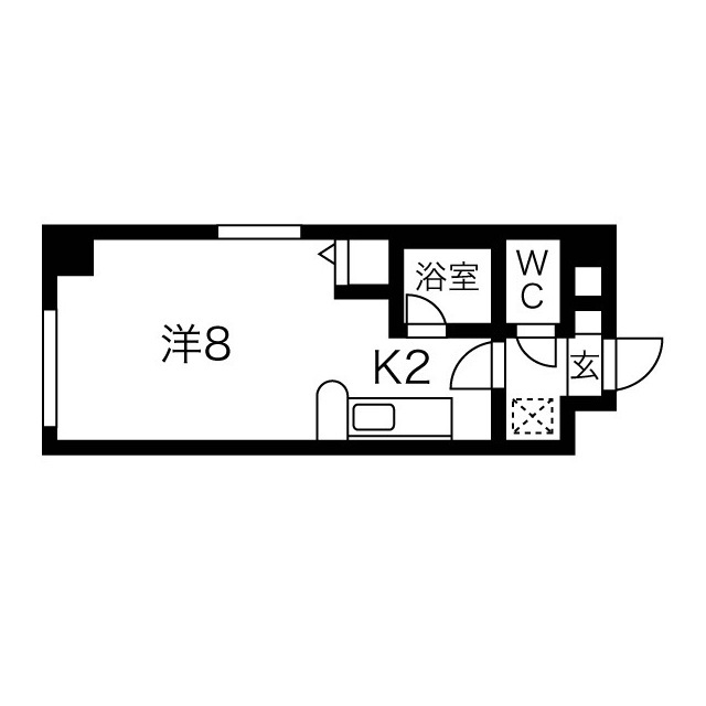 藤井ビル北１７条の間取り