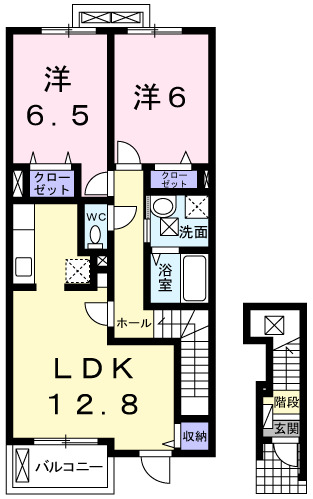 グリーンラティエ　ＹＯＳＨＩＥの間取り