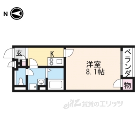 レオネクストますがの間取り