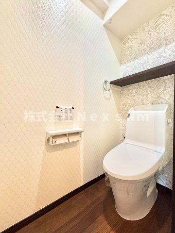 トイレ　ゆったりとした空間のトイレです