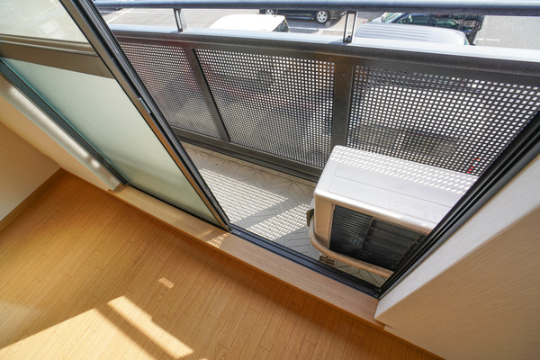 バルコニー　２階のお部屋です