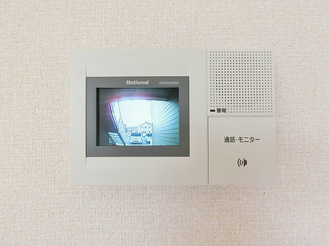 セキュリティ　安心のセキュリティ機能。TVモニター付きインターホン