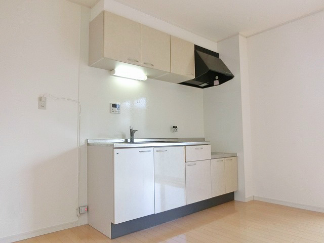 キッチン　ガスコンロ2口設置可