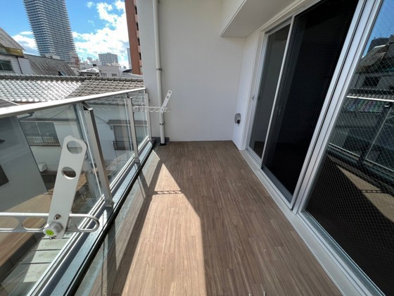 バルコニー　※別号室の写真です。
