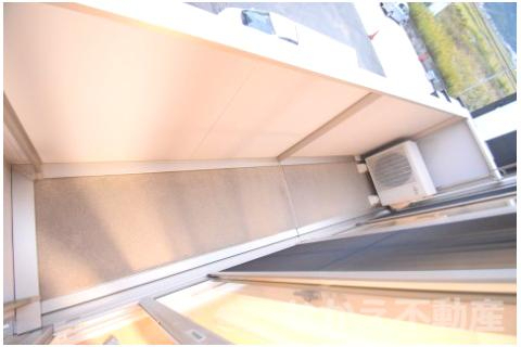 バルコニー　広々としたバルコニーです