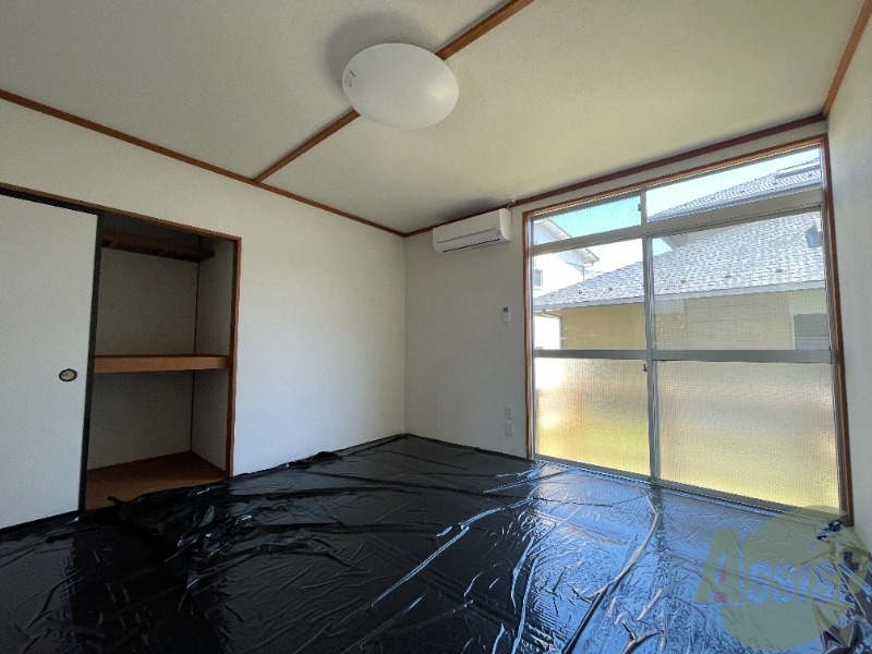 居室・リビング　８帖の和室です。畳は心が落ち着きますよね