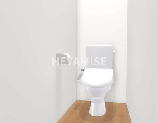 トイレ　パース