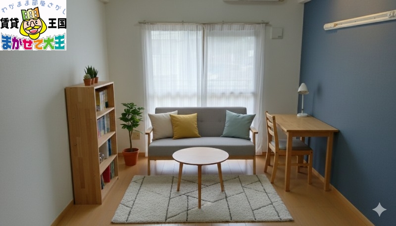 居室・リビング　家具・インテリアはＣＧです