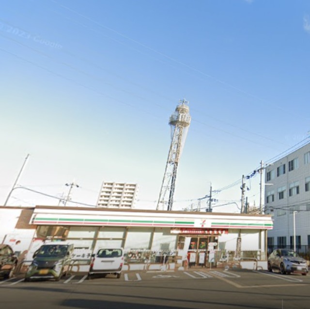 コンビニ　セブンイレブン東大阪新家東町店（コンビニ）まで90m