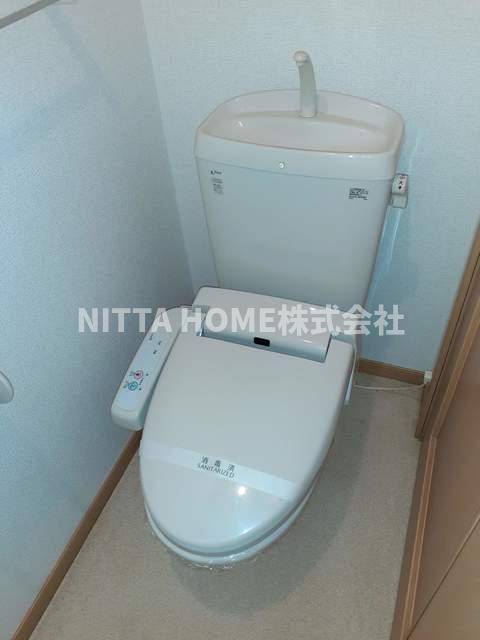 トイレ　ウォシュレットも完備♪