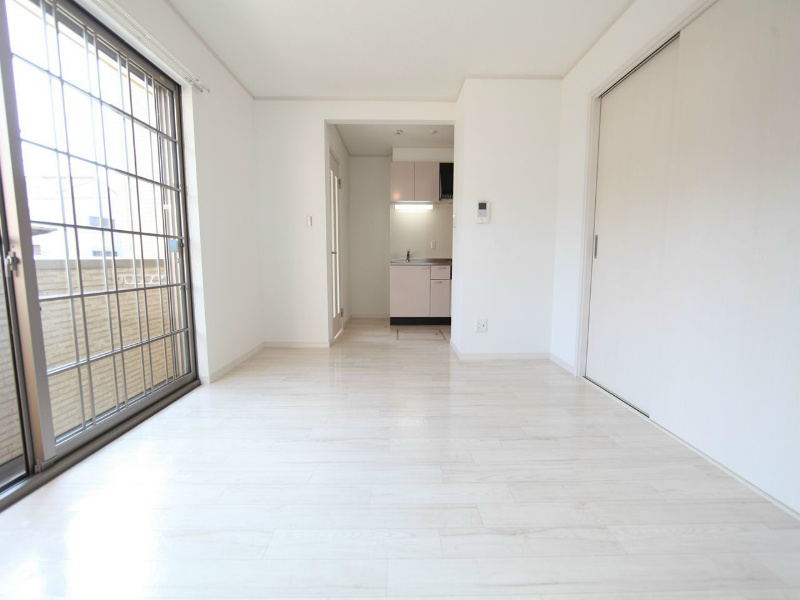 居室・リビング　ＬＤＫ11.6帖　システムキッチン（3口ガスコンロ）