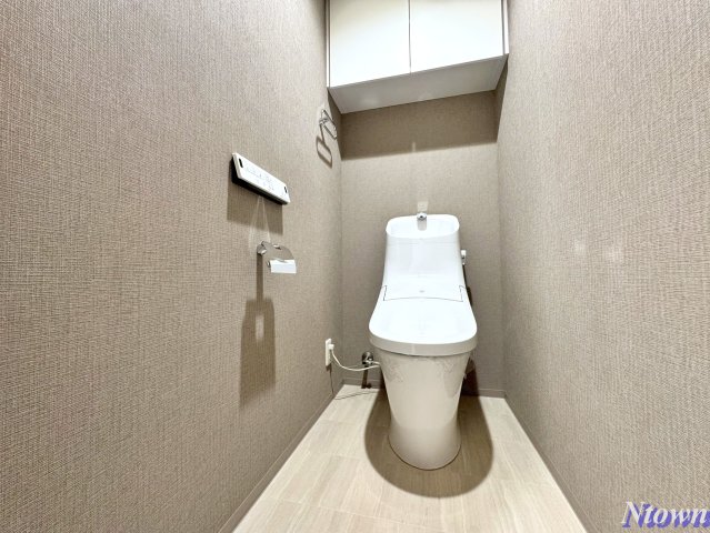 トイレ　ゆったりとした空間のトイレです