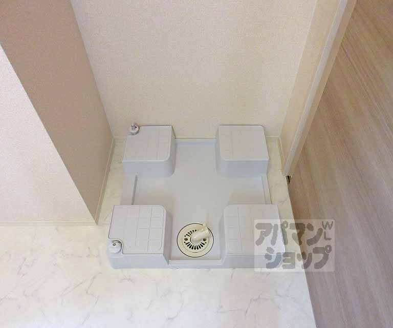 その他設備　洗濯機を置くことができます！