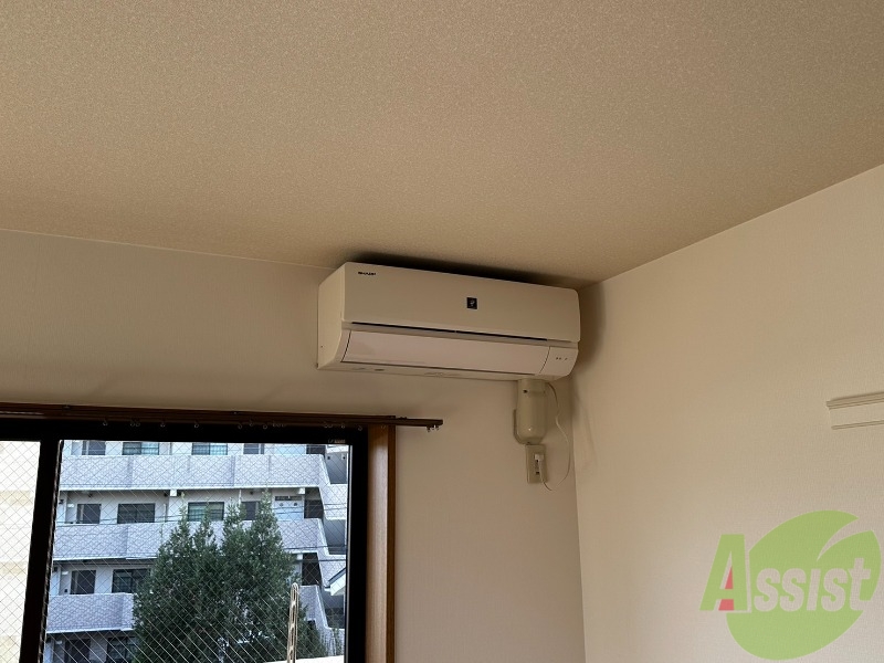 その他設備　こちらはエアコンになります。一年中快適に過ごせます。