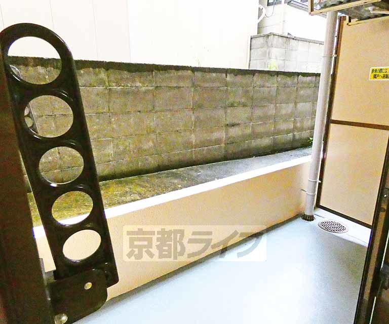 バルコニー　開放的なバルコニーです