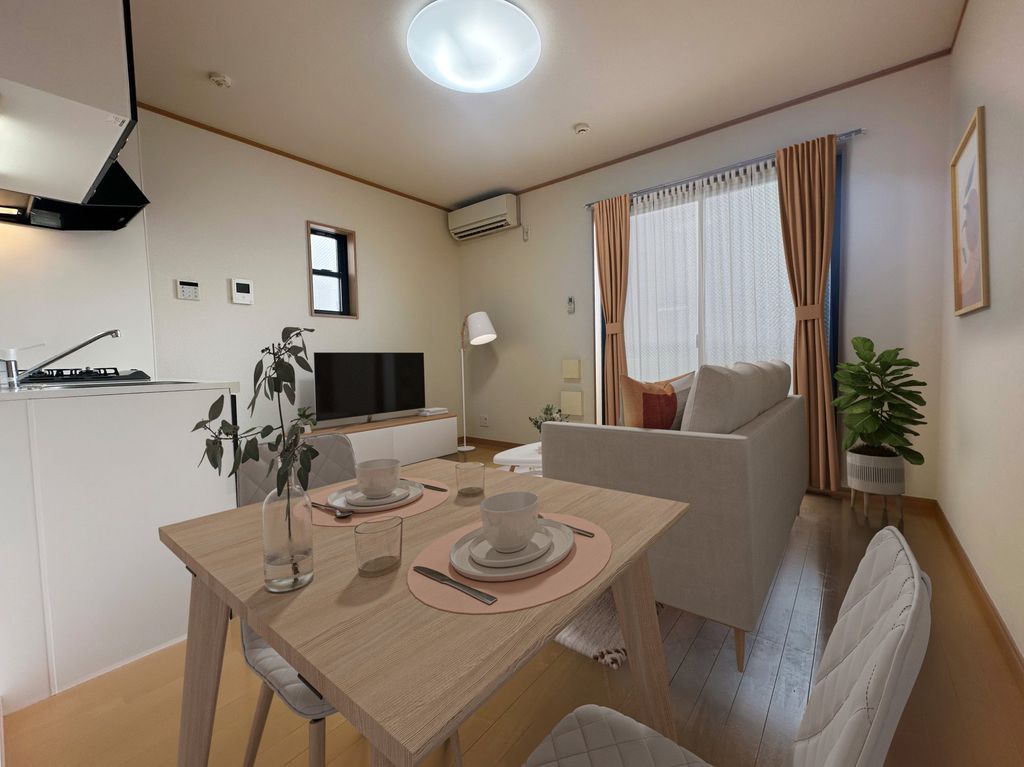 居室・リビング　家具家電の付帯はございません