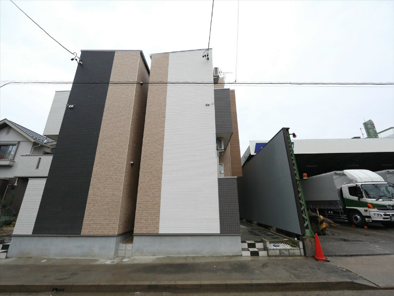 建物外観　外観　光インターネット無料　家具家電ご用意できます