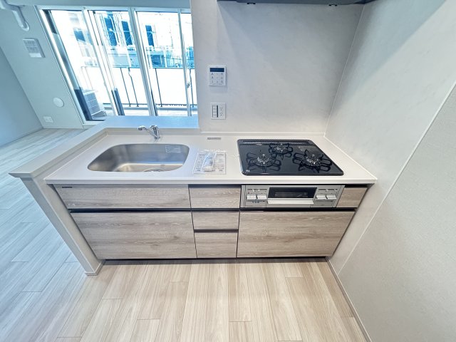 キッチン　同間取り他部屋の写真です。