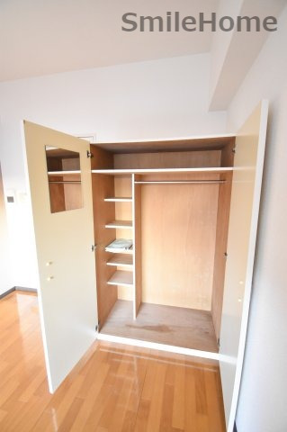 収納　収納があると、お部屋がすっきり片付きますね。