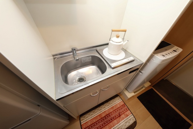 キッチン　Aタイプ（西向き・モデルルーム）