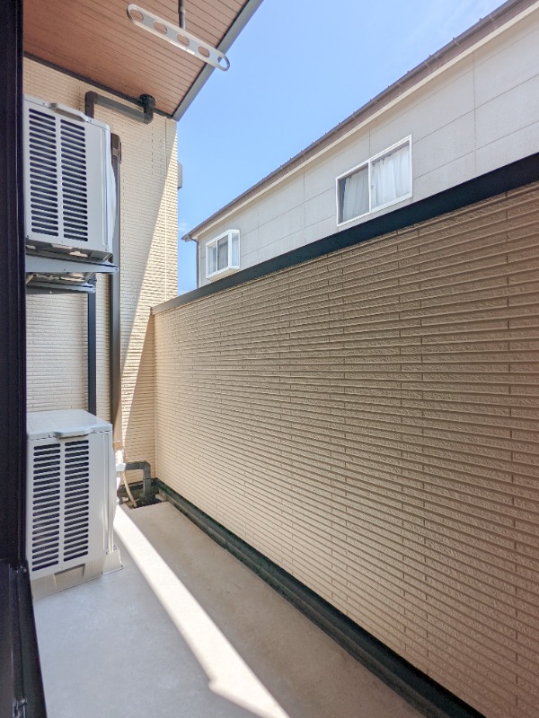 バルコニー　図面と現状に相違がある場合には現状を優先