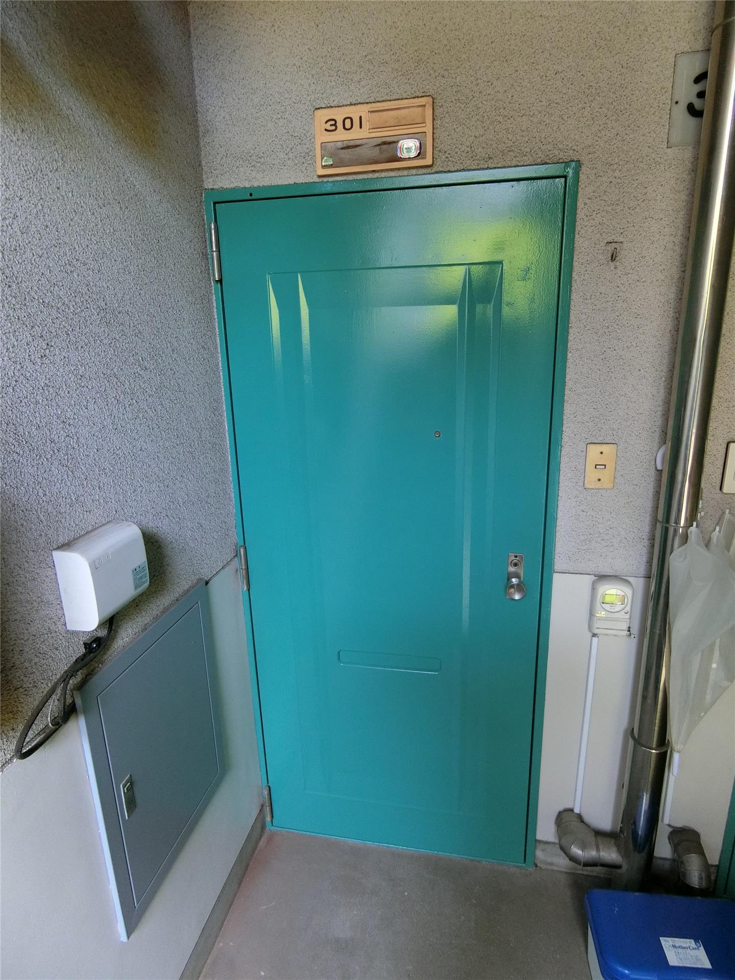 セキュリティ　玄関チャイムが完備されています♪